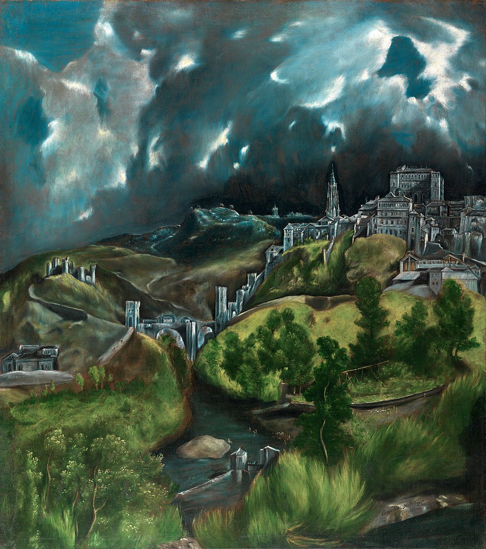 What is the meaning of the View of Toledo by El Greco